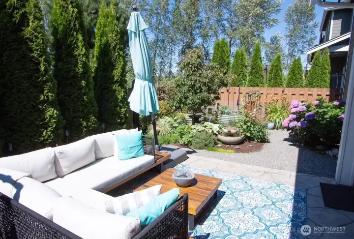 High impact/low maintenance yard