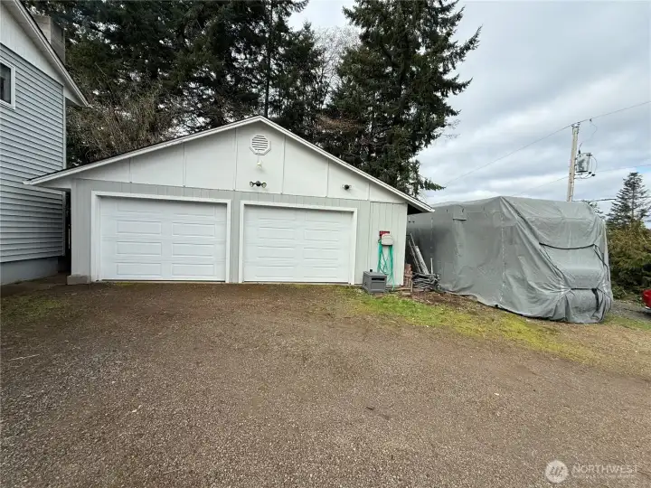 105 Timberline Dr, Castle Rock WA RV Parking, extra parking area, shop