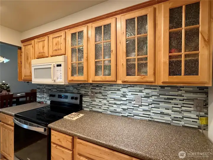 Kitchen, pantry, kitchen storage, tile, counter space