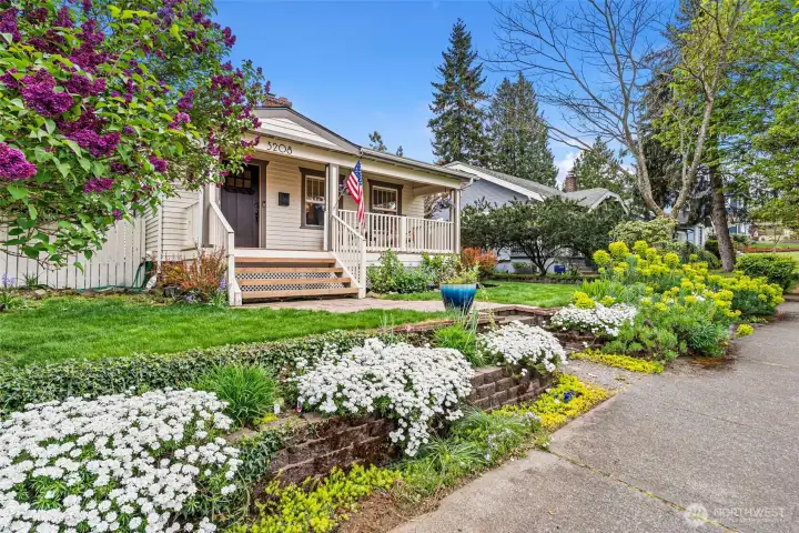 Perfect time of year to see the landscaping bloom