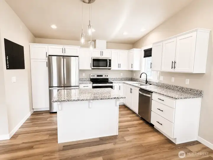 Kitchen with plenty of counter space