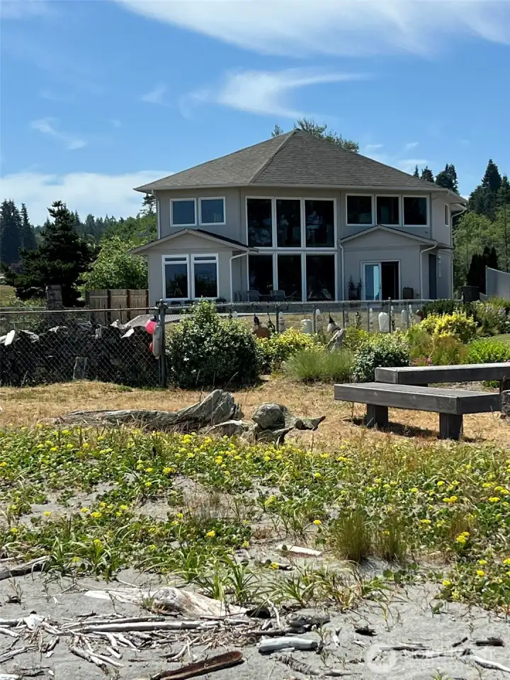 Beach to house