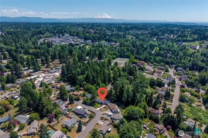 Incredible location, just min. from major commuter routes, shopping, dining and entertainment, yet tucked quietly up on the hill with Valley views.