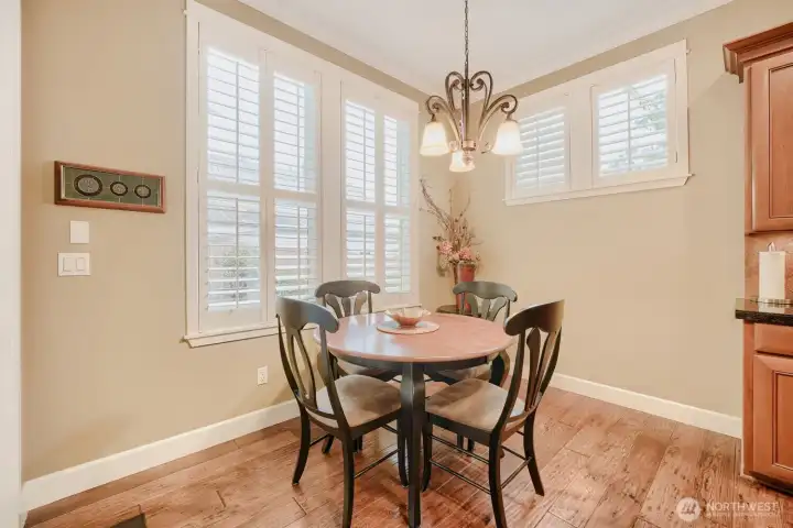 Dining Space Off Kitchen