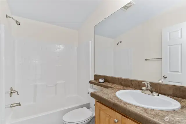 Guest bathroom.