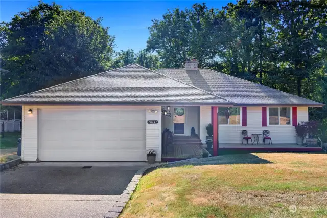 This home, with 3,208 square feet of finished space, is way bigger than it looks from the front.