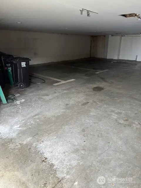 The three parking spots that go with this unit