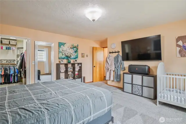 Large walk in closet