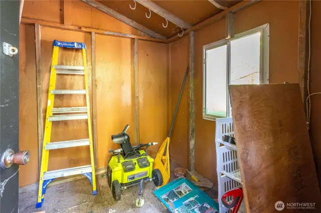 Shed for storage or could be a bunk room