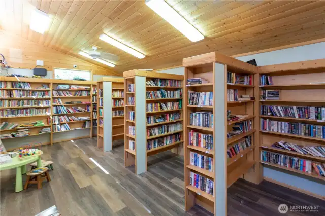 A lot of books to choose from