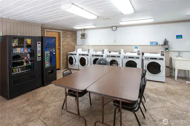 Multiple laundry facilities