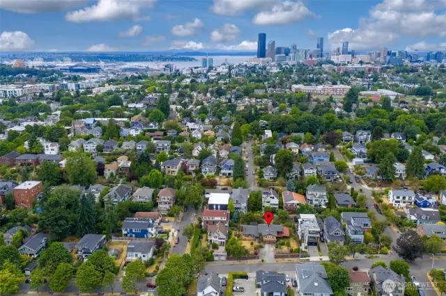 This is a dream lot, a rare offering of this much space in a such beautiful in-city Seattle location. This is an exciting opportunity for a one-of-a-kind special creation that honors the long legacy of this property.