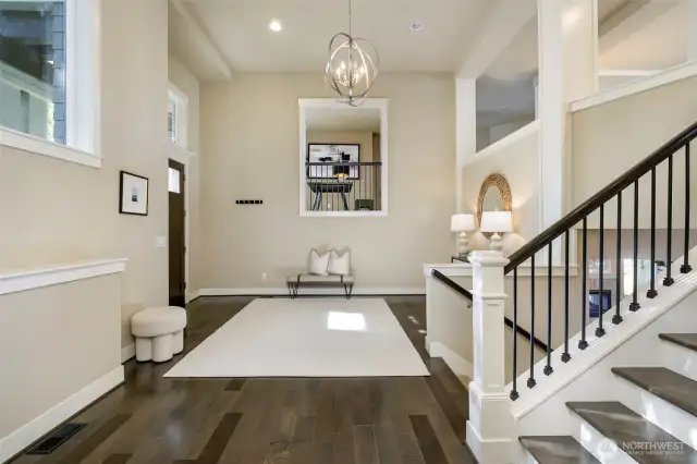 Huge elegant entry way