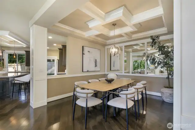 Elegant formal dining room