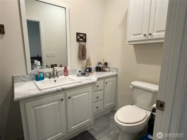 Primary full bathroom.