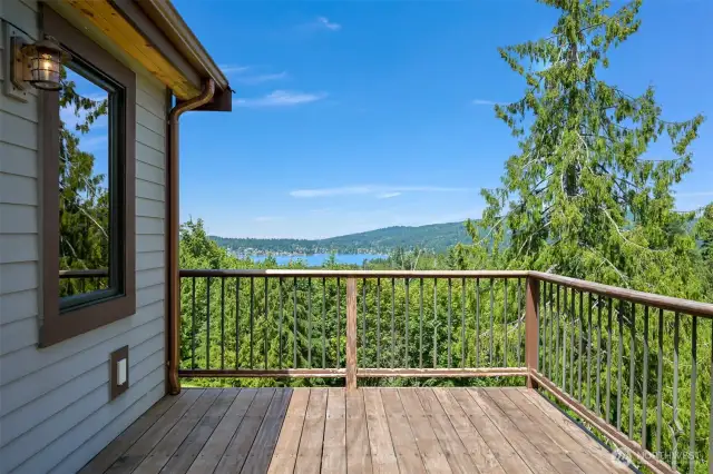 Private, view deck off primary bedroom