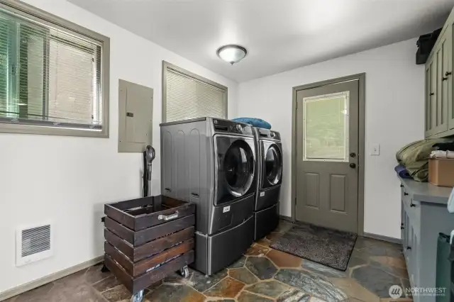 laundry off kitchen