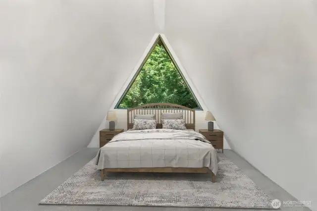 very top loft space