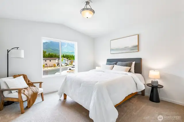 Photographs are for illustrative purposes only. Features, finishes, interior/exterior colors, landscaping and floorplan shown may vary from actual homes built.
