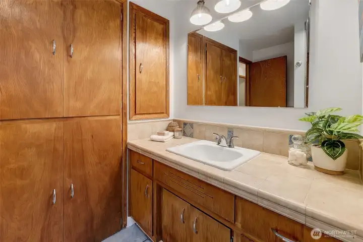 Main level bathroom.