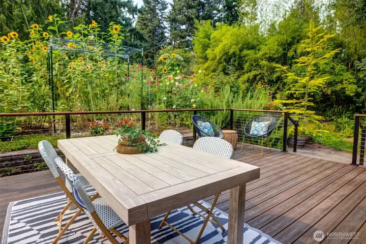Outdoor entertaining...check.