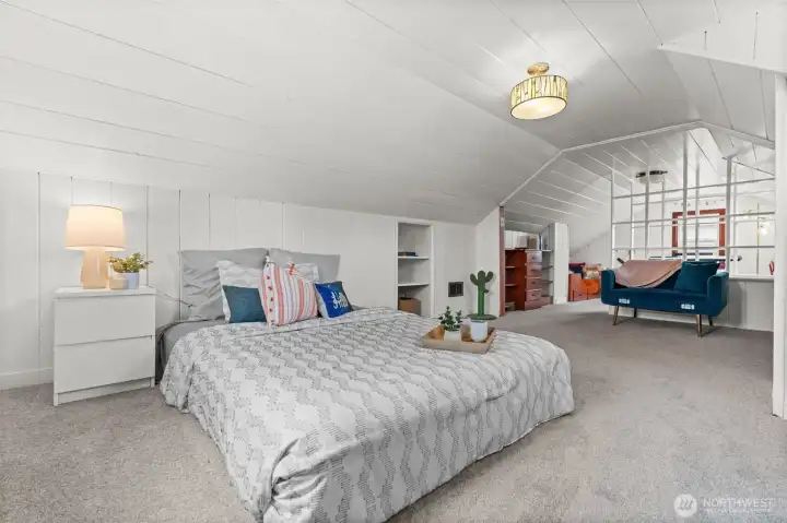 2nd bedroom in finished attic