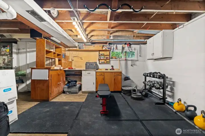 4th bedroom or storage in basement