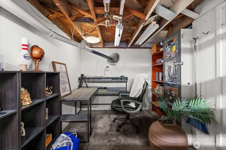 4th bedroom or storage in basement
