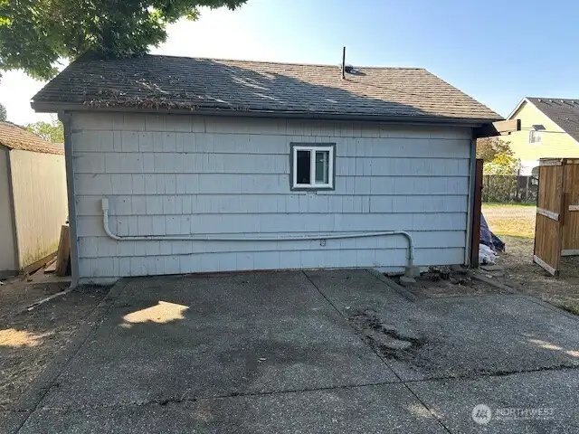 ADU, back view of buildig