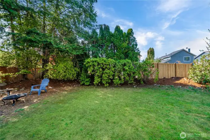 New Fence on the back side of yard