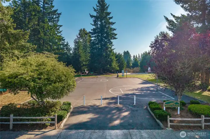 Rosewood Parke basketball area