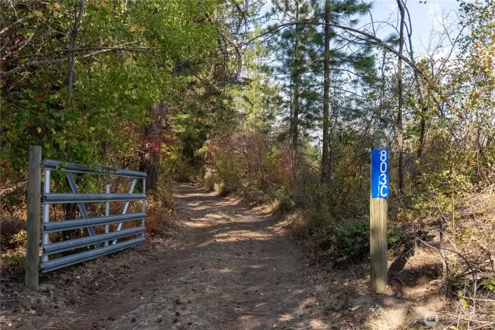 Private entrance.