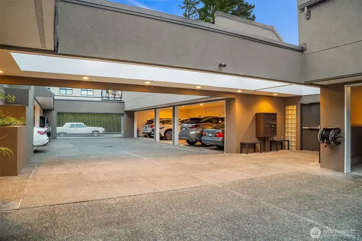 Gated, private, and secure parking