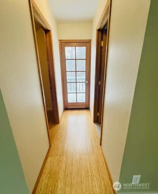 Off of primary bdrm- bthrm, walk-in closet, access to balcony