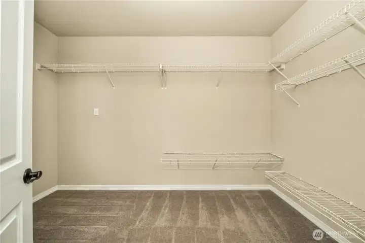 Huge walk-in closet.