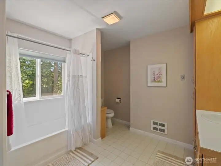 Full Bathroom #3 upstairs near Bedrooms.