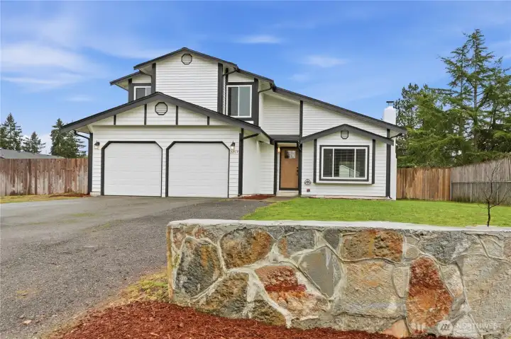 Hard to find over .28 of an acre, fenced for your privacy.