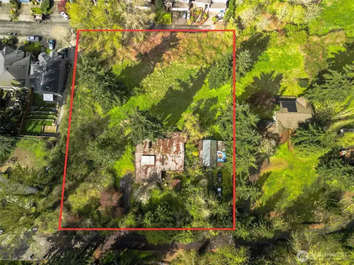 Lightly treed property gently sloping from East to West will provide amazing Westerly views.