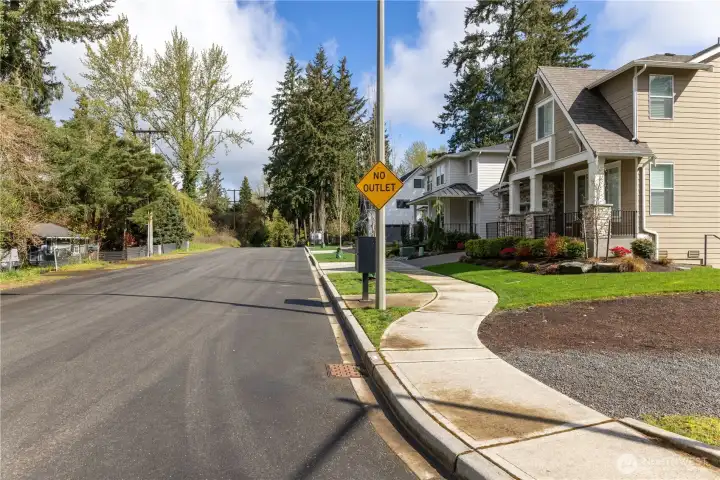 Property is located on a dead end street amongst other newly constructed homes.