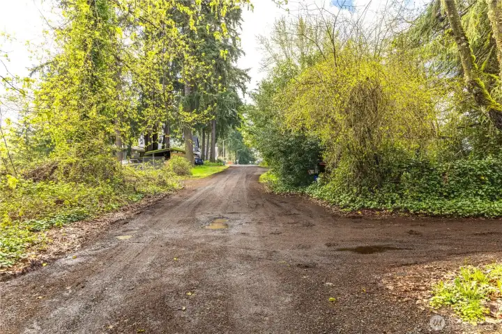 Picture taken from the North side of the property looking back to 84th.