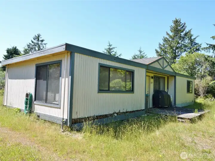 Front of the home (looking towards Pt Brown Ave).