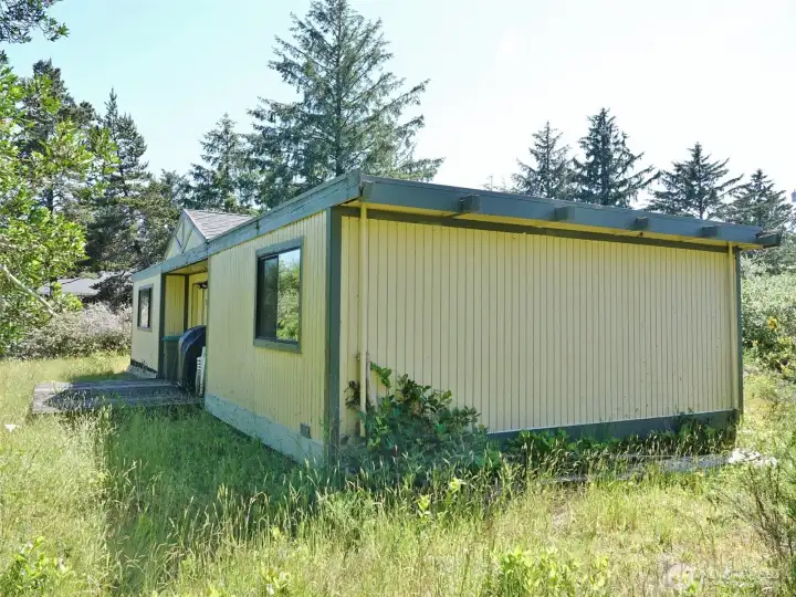 Front of the home (looking towards Pt Brown Ave).