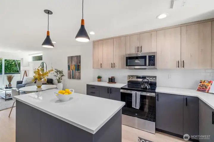 Full Height Backsplash, GE Appliance Package Full Height Backsplash, GE Appliance Package