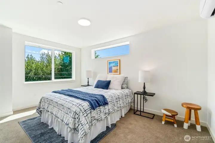 Good Size Upper Level Bedroom with Heating/Cooling Good Size Upper Level Bedroom with Heating/Cooling