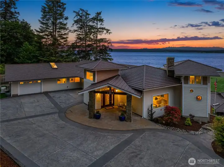 Breezy Point — One of Camano Island’s most desirable west-facing waterfront communities, ideally located between two state parks and renowned for its stunning sunsets, deep water boat traffic and seashell beach.