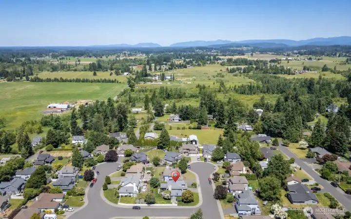 This home is tucked in a peaceful residential neighborhood, yet only about a short drive to charming downtown Enumclaw