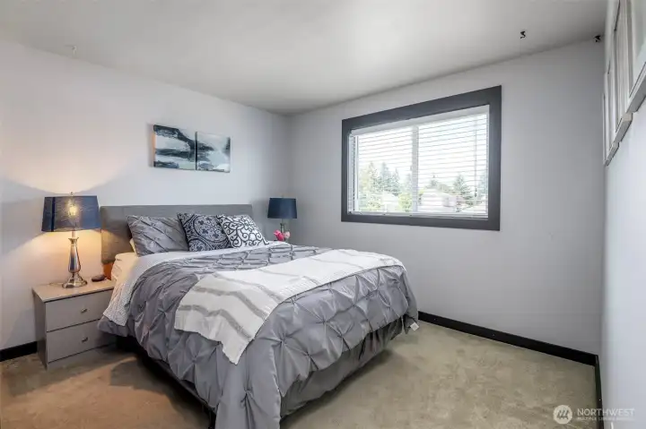 All of the bedrooms are wonderfully sized.