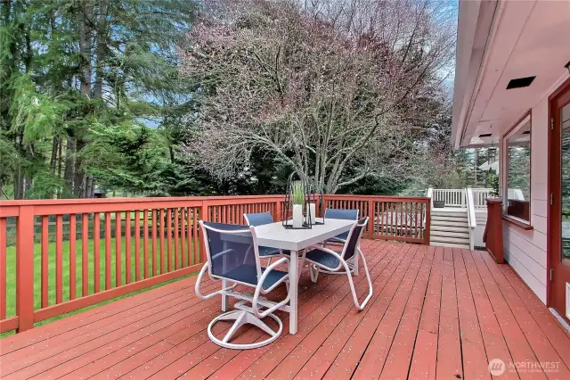 300sf refurbished deck!