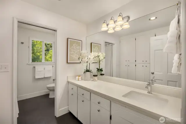 Guest bath - upper level
