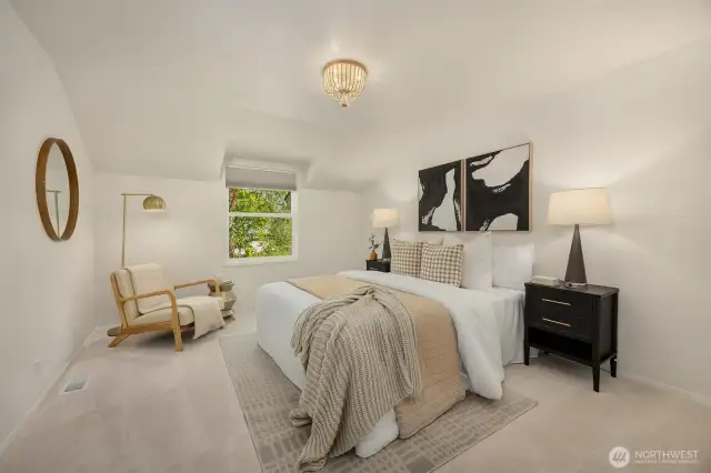Spacious bedroom 1